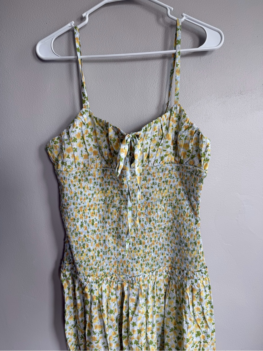 NWT FREE PEOPLE Lavender Daze Dress Green Floral Print M - Picture 8 of 12